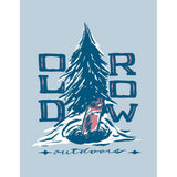 Old Row Outdoors Ice Fishing Pigment Dyed Premium Hoodie