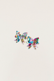 Confetti bow studs