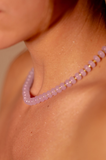 Frosted Pink Necklaces
