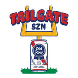 Ribbon Beer Tailgate SZN Pigment Dyed Premium Hoodie