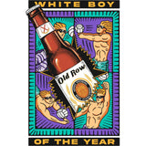 White Boy Of The Year Volleyball Pocket Tee
