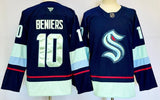 Seattle Kraken #10 Matty Beniers Style 1