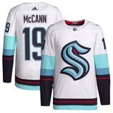 Seattle Kraken #19 Jared McCann Away Authentic Primegreen Player Jersey - White