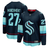 Seattle Kraken #27 Mason Marchment Home Breakaway Jersey - Deep Sea Blue