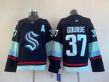 Seattle Kraken #37 Yanni Gourde Style 3