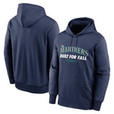 Seattle Mariners Navy 2025 Postseason Collection Therma Hoodie