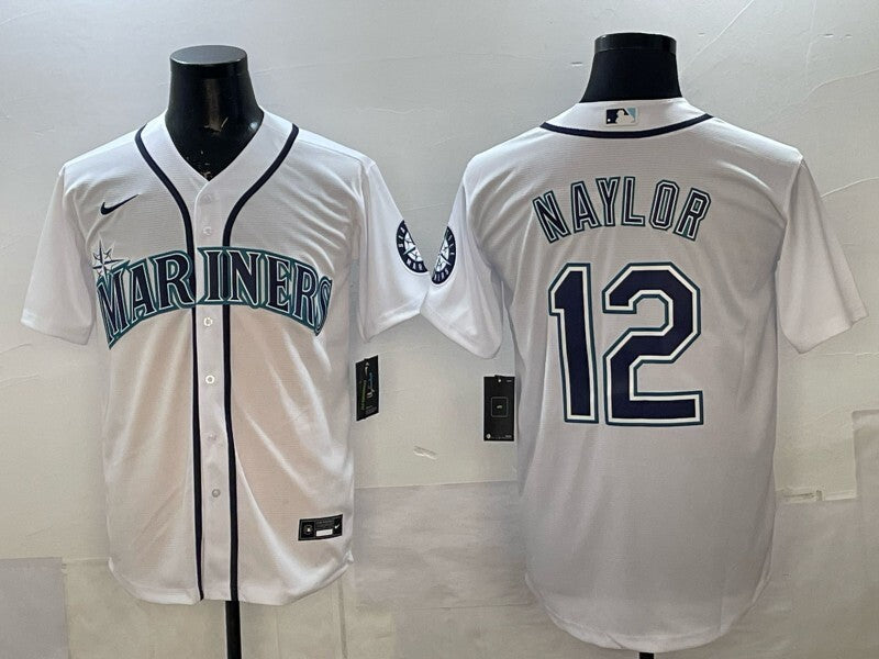 Seattle Mariners #12 Josh Naylor Mariners Adult Style 3