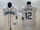 Seattle Mariners #12 Josh Naylor Mariners Adult Style 3
