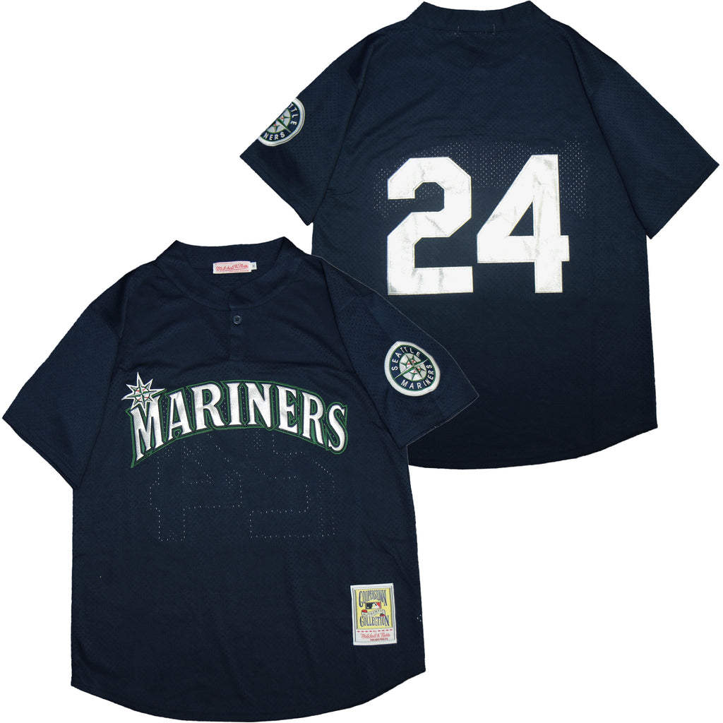 Seattle Mariners #24 Ken Griffey Jr. Mariners 24BP Edition Retro