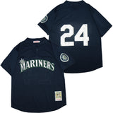 Seattle Mariners #24 Ken Griffey Jr. Mariners 24BP Edition Retro