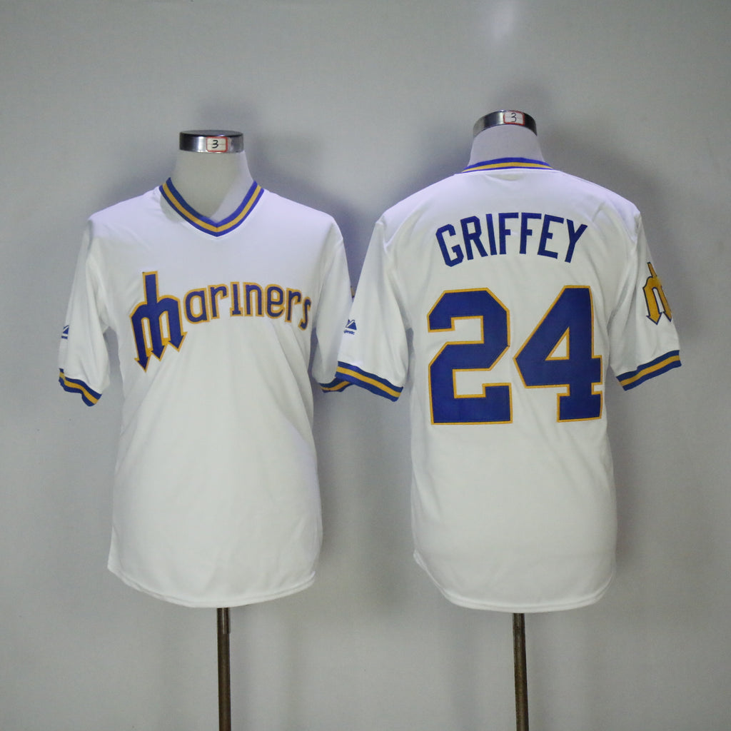Seattle Mariners #24 Ken Griffey Jr Style 4