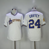 Seattle Mariners #24 Ken Griffey Jr Style 4