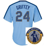 Seattle Mariners #24 Ken Griffey Style 7