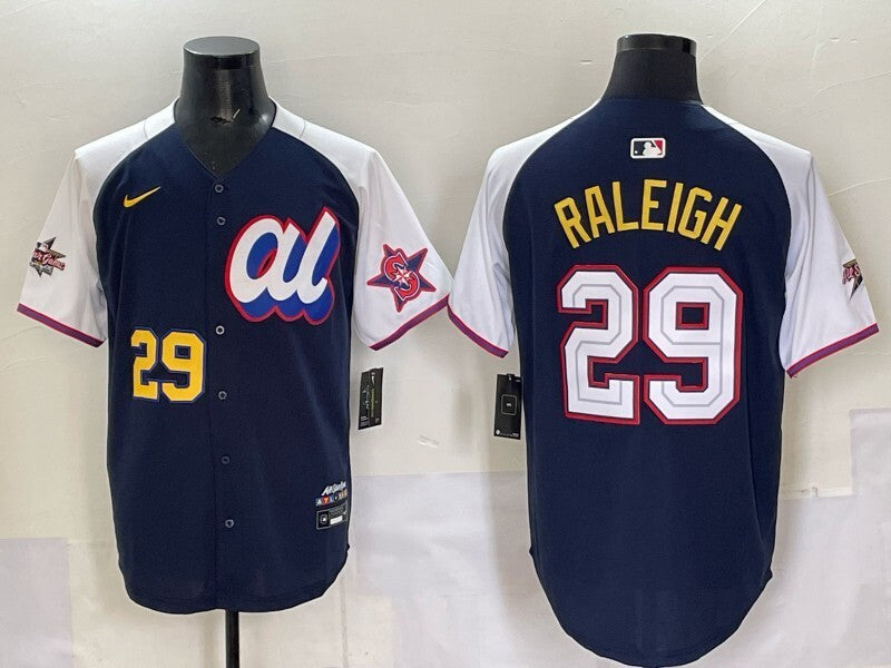 Seattle Mariners #29 Cal Raleigh Mariners 25 All-Star Style 2