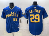 Seattle Mariners #29 Cal Raleigh Mariners City Adult Style 1