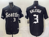 Seattle Mariners #3 J.P. Crawford Mariners 5 Collaboration