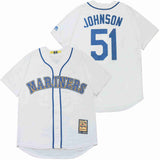 Seattle Mariners #51 Ichiro Suzuki Mariners 51 White Fan Retro