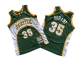 Seattle SuperSonics #35 Kevin Durant Supersonics 35 # Green 07-08 Season Mitchell Retro Jersey -- Kevin . Durant