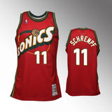 Seattle Supersonics #11 Detlef Schrempf Style 3