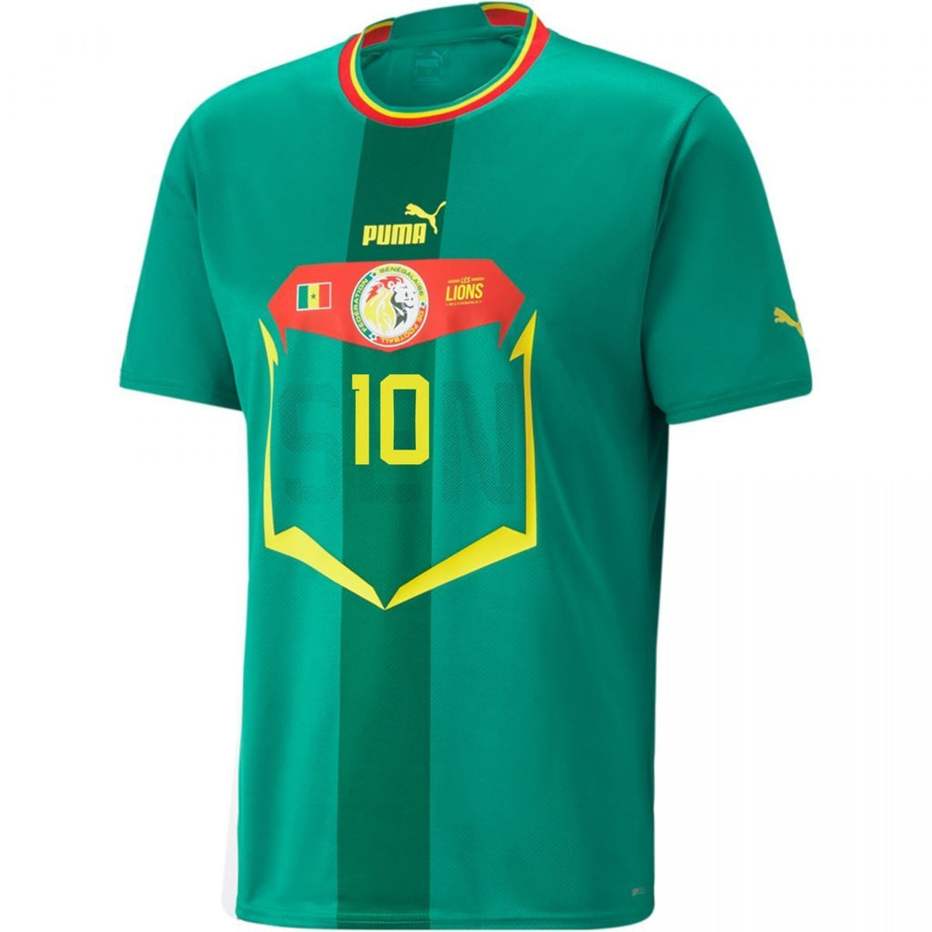 Senegal 10 Sadio Mané 2223 Away Style 2