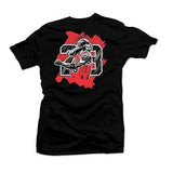 Shirt to Match  12 Bulls - 11 Concord - 9 Dream It Do It - 6 Infrared Match Sneaker Tee Black Menswear Stylish 3000 BC clothes