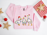 Silly Goose Christmas Sweatshirt, Silly Goose University Christmas Shirt, Christmas Goose Shirt, Christmas Lights Silly Goose Sweatshirt