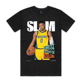 Slam Cover T-Shirt - Tyrese Haliburton (Slam 245) T-Shirt, 100% Cotton Unisex Shirt, Gift For Fan