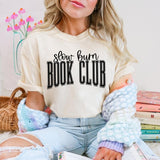 Slow Burn Book Club DTF Transfers - THIS IS NOT A SHIRT