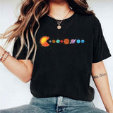 Solar System T-Shirt, Funny Planet Shirt, Astronomer Tee, Science Lover Tee, Space Travel Planets Shirt, Scientist Short Sleeve, Science Teacher T-Shirt.