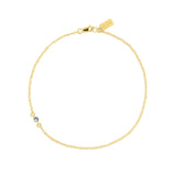 Something Blue Anklet