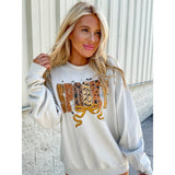 Spooky Design Letters Graphic Top