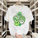St. Patrick's Day Style Sensation! Trendy, Graphic T - Shirt, Eye - catching Lucky Designs, Ideal for Fashion - forward Gatherings