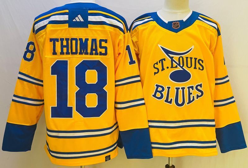 St. Louis Blues #18 Robert Thomas Style 2