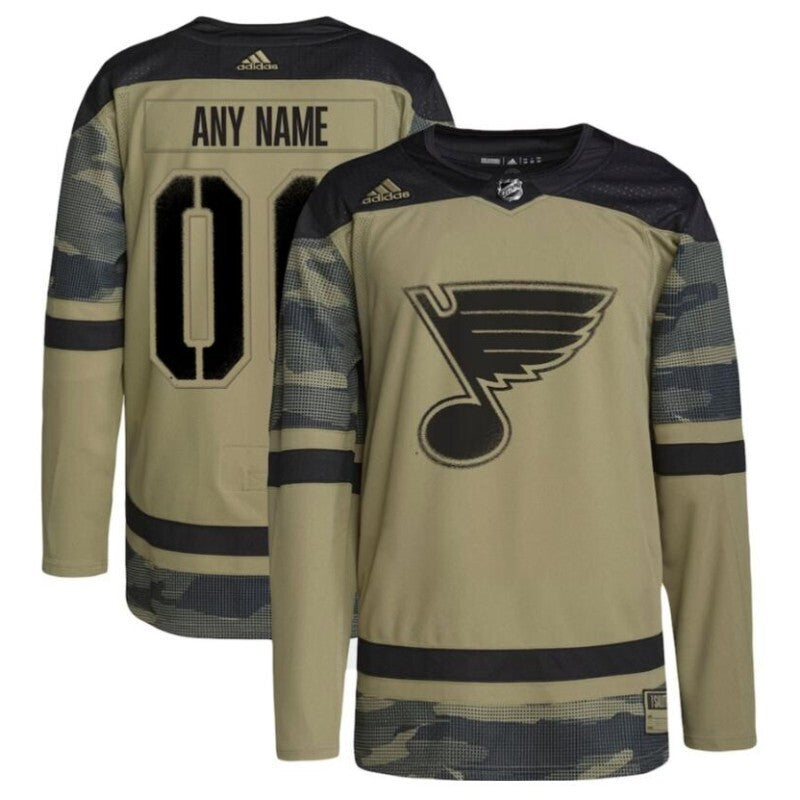 St. Louis Blues adidas Military Appreciation Team Authentic Custom Practice Jersey - Camo_conew1