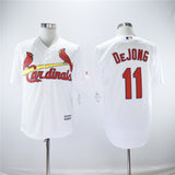 St. Louis Cardinals #11 Paul DeJong Cardinals 11 White Fan