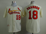 St. Louis Cardinals #18 Cardinals 18 Off-White Retro