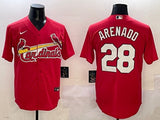 St. Louis Cardinals #28 Nolan Arenado Fan Edition