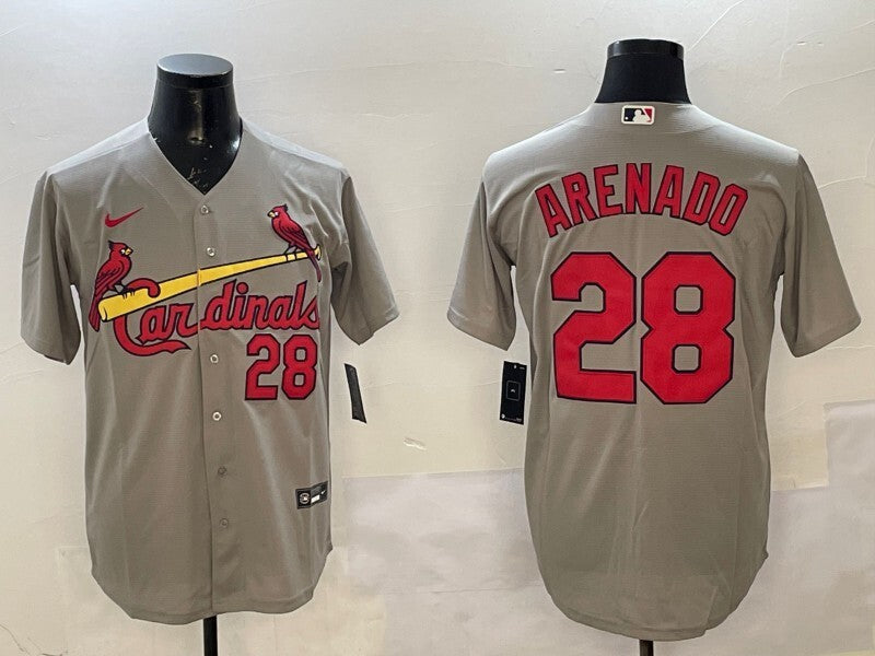 St. Louis Cardinals #28 Nolan Arenado Red Fan Edition Style 1