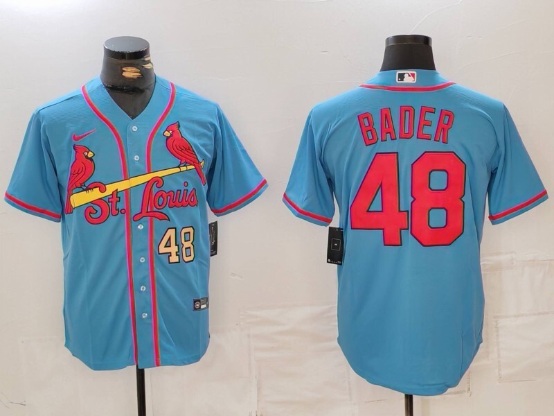 St. Louis Cardinals #48 Harrison Bader Fan Edition Style 1
