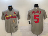St. Louis Cardinals #5 Albert Pujols Fan Edition Style 9