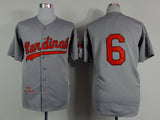 St. Louis Cardinals #6 Cardinals 6 Hemp Gray 1956 Retro