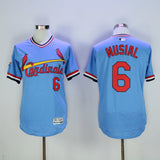 St.louis Cardinals #6 Stan Musial Cardinals 6 Blue 2016 Elite Edition