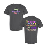 Stay Another Day Spring '25 Exclusive Premium Mental Health Awareness T-Shirt