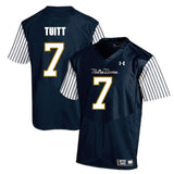 Stephon Tuitt 7 Navy Style 2