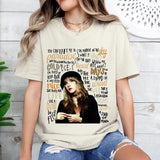 Stevie Nicks With Song Shirt Sweatshirt Hoodie, Stevie Nicks With Fan Sweatshirt, Gift For Her