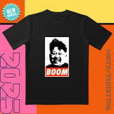 Black-White 'BOOM' Tee |    Minimalist Design |   Daily/Street Style Masterpiece