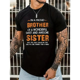 Summer Cotton Print Tee Shirt For Men Casual Short Sleeve, Breathable Knit Fabric, Classic Fit - Perfect For Outdoor Activities Made in USA