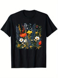 Summery Colorful Wild Flower For Flowers And Herbs Lovers T-Shirt/Sweatshirt