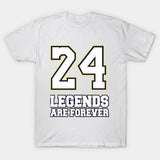 T Shirt Kobe Kobe Bryant 24 Casual Cotton