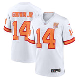 Tampa Bay Buccaneers #14 Chris Godwin Jr. 50th Season Game Jersey - White